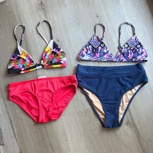 Mix & match brand bikini sets